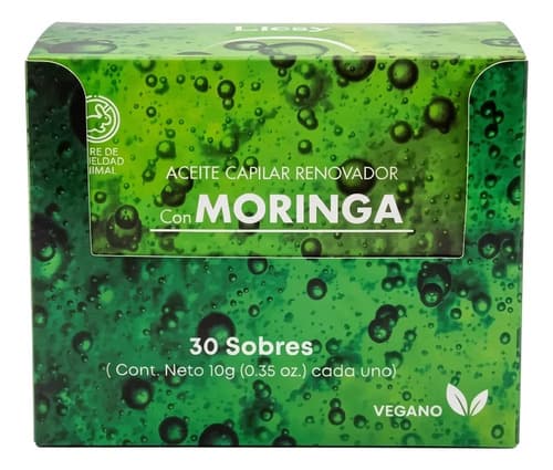 Caja X 30 Aceite Capilar Moringa Sachet 10 G