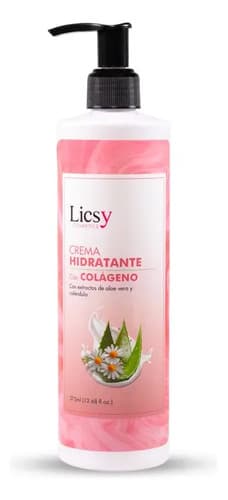 Crema Hidratante Con Colageno 350g Facial Todo Tipo De Piel Día/noche