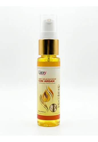 Aceite Capilar Renovador Con Argán Para Extensiones 30 Ml