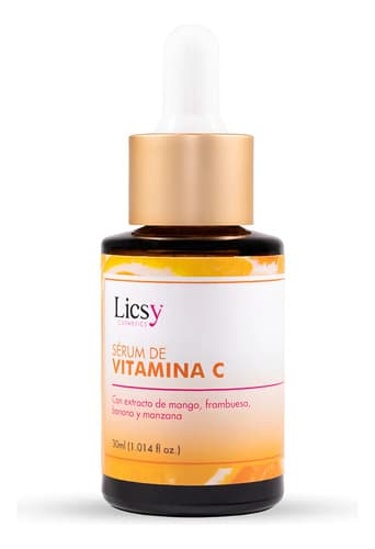 Serum Facial Vitamina C 30ml Con Colageno Y Cafeina Todo Tipo De Piel Día/noche