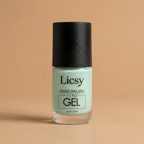 Esmalte Para Uñas 3455-110 Verde Menta 8 Ml Envase Tipo 158