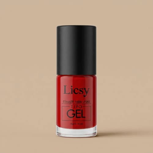 Esmalte Para Uñas 3446-650 Gala Roja 8 Ml Envase Tipo 158