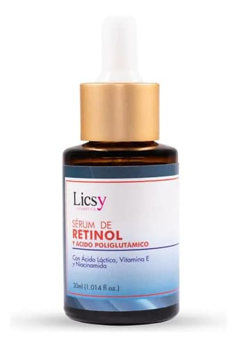 Sérum De Retinol Con Ácido Poliglutámico Todo Tipo De Piel Día/noche