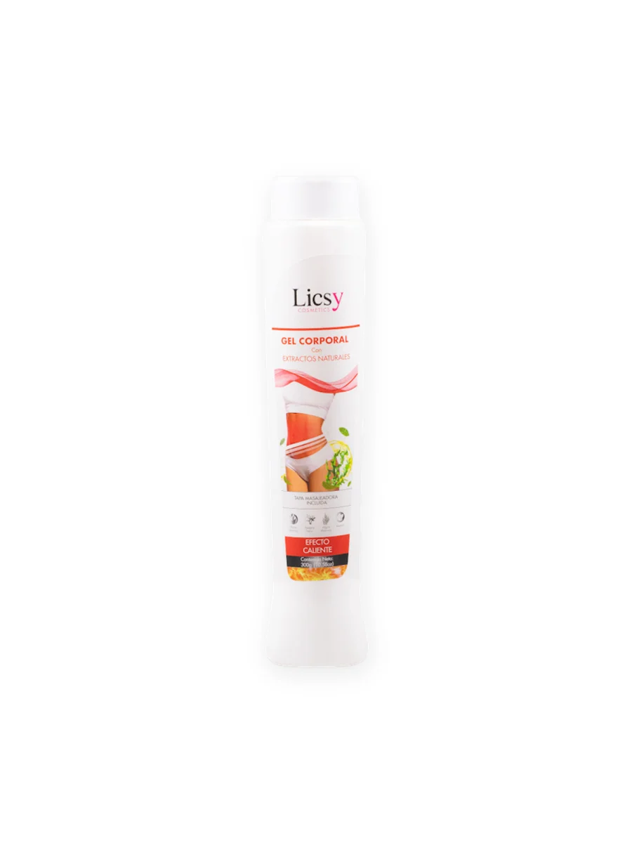 Gel Reductor con Efecto Caliente con Arnica y Calendula