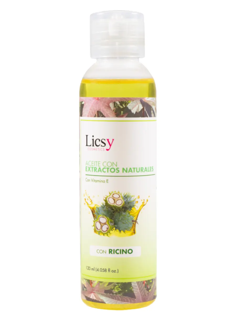 Aceite Corporal y Capilar de Ricino 120ml
