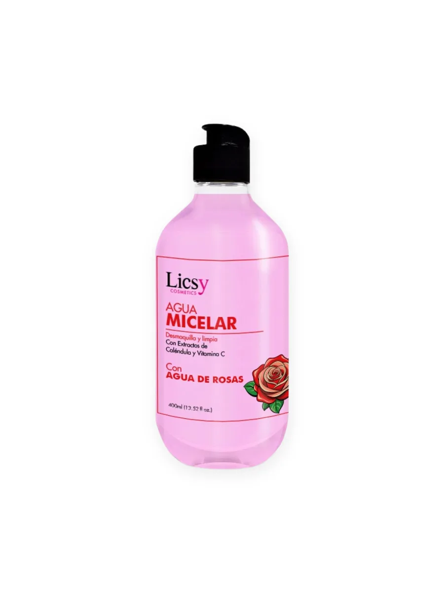 Agua Micelar con Agua de Rosas Maxi