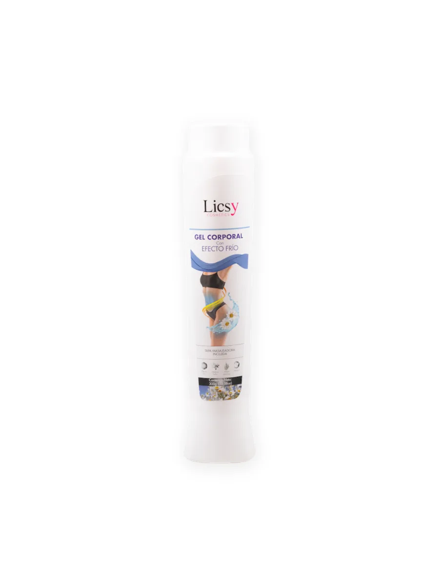 Gel Reductor con Efecto Frio