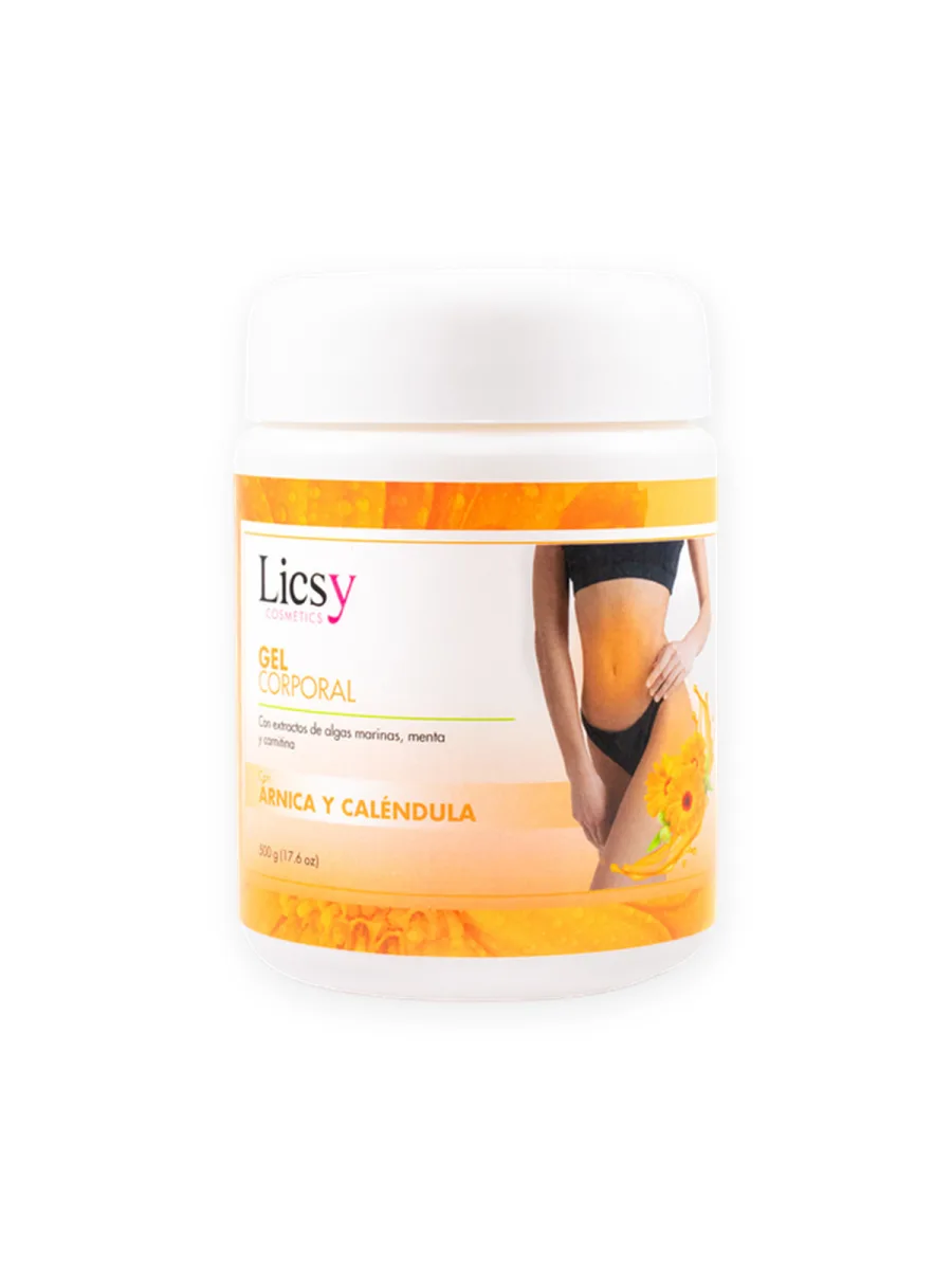 Gel Reductor con Efecto Caliente con Arnica y Calendula Maxi 500g