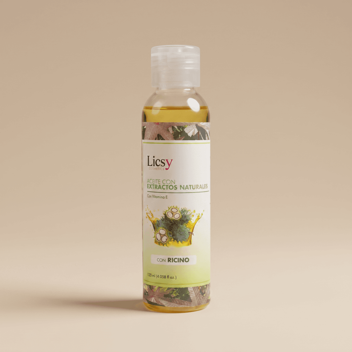 Aceite Corporal y Capilar de Ricino 120ml