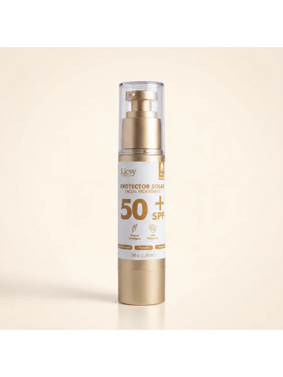 Serum Protector Solar Facial Hidratante SPF 50+