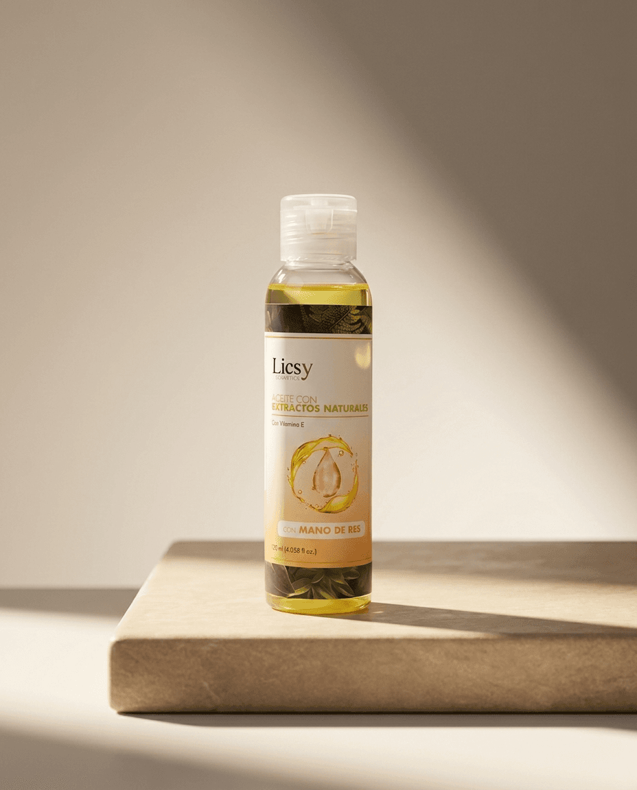 Aceite Corporal y Capilar de Mano de Res 60ml