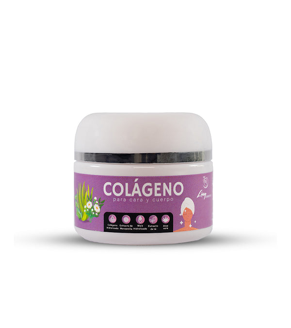 Crema Facial de Colágeno con Rosa Mosqueta y Retinol 50ml