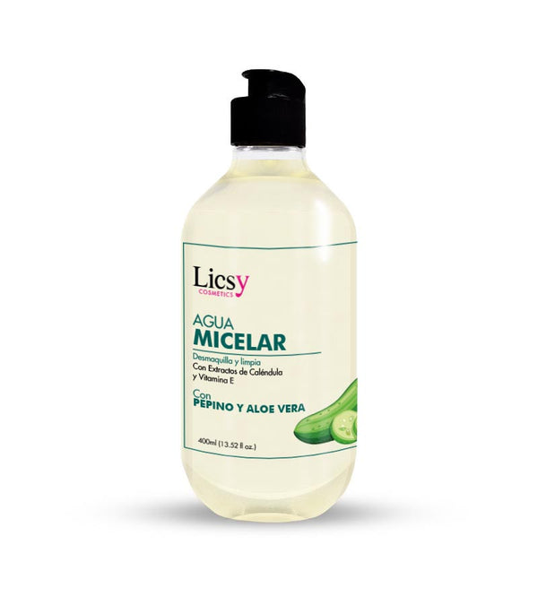 Agua Micelar con Pepino y Aloe Vera 200ml / 400ml