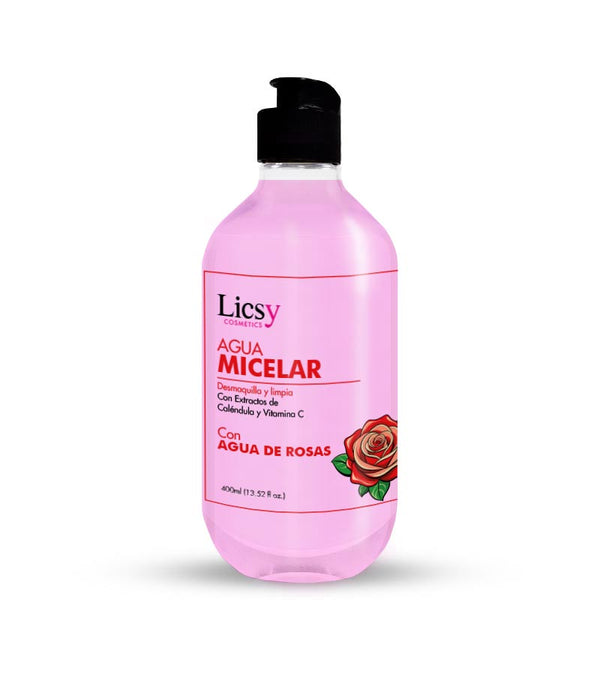 Agua de Rosas con Agua Micelar 200ml / 400ml